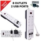 00802-1406wa Branded Outlet Surge Protector Power Strip With Usb 603305440764