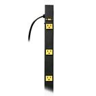 03200 Inland Metal Spaced Power Strip Protector Surge Durable Black New