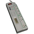 2100 037332161369 Tripp Lite Surge Protector Usb Ports Joules Gray