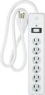043180140104 Ge Power Strip Sur Protector Outlets Cord Flat
