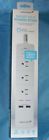 047323850028 Amped Wifi Smart Power Strip Surge Protector Outlets