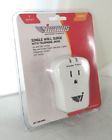 086429206216 Icarus Single Wall Surge Protector With Telephone Jacks