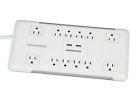 109202 Monoprice Outlet Power Surge Protector Usb Charger Ports 844660092025