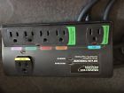 121731-00 Monster Mp Av Green Power Surge Protector Outlets 050644591662