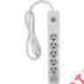 0431800 14089 Ge Surge Protector 6 Outlets 3ft Cord White 043180140890