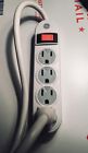 14387 Ge Power Strip Outlets With Safety Covers And Cord White 14387 Ge Power Strip Outlets With Safety Covers And Cord White