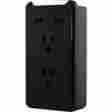 0431808 14504 Ge Tap W 2 Usb Ports Outlets Black 043180145048