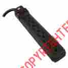14831-3 Ge General Purpose 15 Amp 1800 Watt Surge Protector Power Strip Black 043180148315