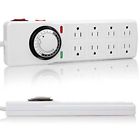 16129 Surge Protectors With On Off Timer Switch And 630125672365