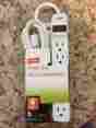17649 Staples 15 Power Strip 6 Outlets New