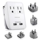 2 Outlet Socket Power Strip Usb Port 763769789349