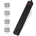 21899 Surge Protector Power Strip Home Outlet Long Extension 7426873021899