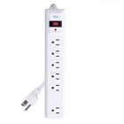 2607-1406wa Kmc Outlet Surge Protector Power Strip With Feet 9601343905871