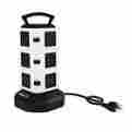 Jackyled-1 3000w Jackyled Multi-outlets Electric Power Strip 10 Outlet Plugs With 4 Usb Slot Ul