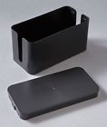 3130937 Afoyft Oversized Power Strip Organizer Black