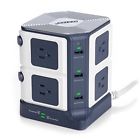 31441 Bestek Power Strip Joule Surge Protector Usb Charging 642893731441
