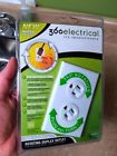 36010-w Its Revolutionary Brand New Electrical Rotating Plug In Wall Outlet