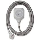 360516 Habitat Braided Extension Cord Dual Usb Ft 819124012451