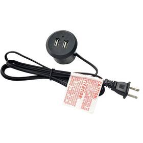 4 Leaf 836878827890 Desktop Usb Power Grommet Recessed Mount Hub Desk Outlet Char