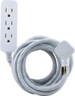 40530 Ge Designer Extension Cord With Sur Protection Braided 030878405300