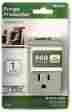 41000-88-21 Woods 1-outlet 900 Joules Light Grey Surge Protector Adaptor 078693410000