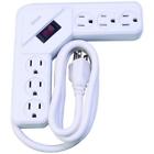 78693413780 41378 Woods Power Strip With Outlets Overload Safety Feature