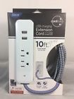 41886 Cordinate Designer Charging Extension Cord With Surge Protection