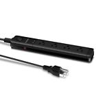 43180-122233 Aofo Power Strip Surge Protector With By Long Cord