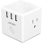 432197821 Wall Usb Outlet Power Strip With Charging Port 645195311069