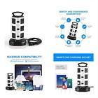 43223200 Houzetek Power Strip Tower Surge Protector Electric Charging 191438010706