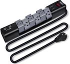 4328419905 Nekteck Degree Rotating Power Protector Wall Charger Plug