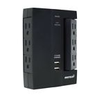 4328648900 Oviitech Way Multi Plug Outlet Swivel Surge Protector Wall Tap
