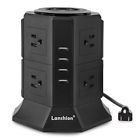 4330215488 Lanshion Outlet Surge Protector Power Strip With Usb Charging Ports