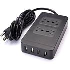 4330217740 Augustdirect Power Strip With Usb Max Surge Protector 718040616548