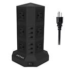 4330217913 Jiachan Tower Usb Surge Protector Power Strip With 712962914898