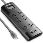 4332798424 Holsem Power Strip Surge Protector Outlets Smart Usb 763250150764