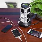 4332798654 Superdanny Surge Protector Power Strip Tower With Usb Slot Outlets