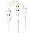 Ucu101p 45502 Ucu101r Axis New 3 Outlet White Indoor Extension Cord 6 Feet