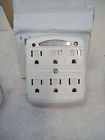468c Outlet Surge Protector Good Housekeeping Set Of 2 6 Oulet 750 Joule Protection Night Light Lamp 023746905002