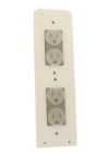 47605-ndp  Leviton Ac Power Module Two Duplex Gray Receptacles 078477093658