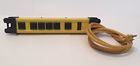 Cl-126 48175 Heavy Duty Power Strip Bar Yellow Relocatable Tap Model