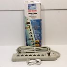 5197 Woods Surge Protector Outlets Computer Modem Joules Cord New