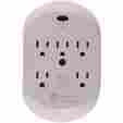 0431801 55205 Ge In-wall Surge Protector Plug W 5 Outlets White 043180552051