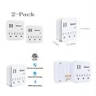 55422 Wellent Surge Protectors Multi Wall Mount Power Strip 646040595276