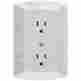 0431804 56575 Ge Grounded Wall Tap W Transformer Resettable Circuit 6 Outlets 043180565754