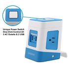 57667 Safemoredirect Travel Power Strip 743021457667