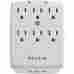 80850459531 6-outlet F9h620-cw Acme 85481 Belkin Wall Mount Home Series Receptacles 6 X Nema 5-15r