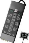 600603212659 Rocketfish Surge Protector Strip Black