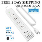 608065876730 Alloda Alexa Wifi Power Strip Smart Surge Protector