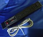 61-24780a Archer Outlet Power Strip With Spike Protector Broadband Noise Filter
